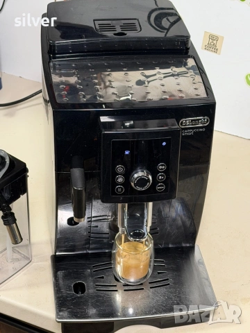 Кафемашина кафе автомат delonghi magnifica smart с гаранция, снимка 4 - Кафемашини - 53080837