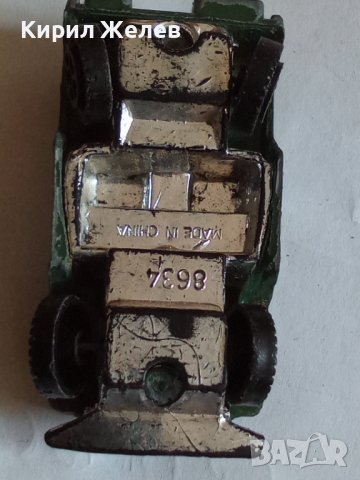 Количка метална стара 30475, снимка 6 - Колекции - 42300122