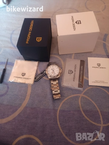 Pagani Design PD-1682 GMT Автоматичен мъжки часовник НОВ, снимка 2 - Мъжки - 53229339
