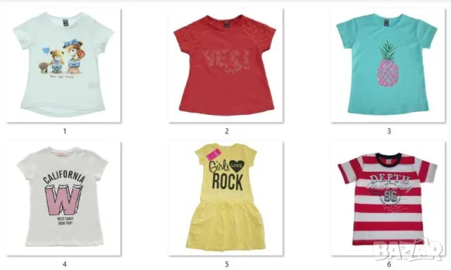 Летни детски дрехи 0-14 г (цени на едро) - 30% отстъпка