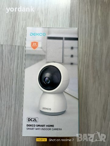 Dekco 2K 1080p PTZ WiFI IP камера , снимка 2 - IP камери - 41518190