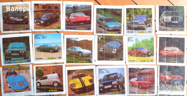 Картинки от дъвки Turbo, BomBibon, Lazer/ Ulker/, Ninja, снимка 9 - Други ценни предмети - 51735047