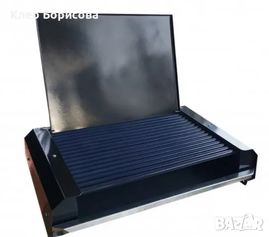 Електрическа скара, 2400W с капак, металокерамика, снимка 1