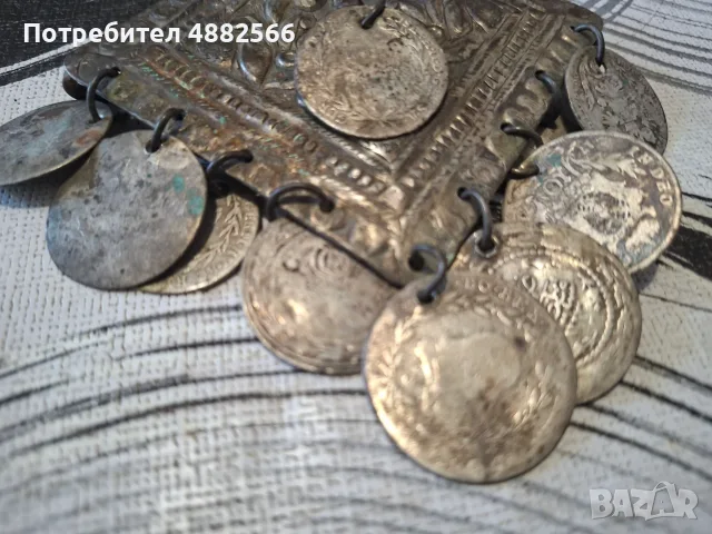 Стар възрожденски накит тепелък, снимка 4 - Антикварни и старинни предмети - 55771386