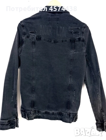 Оригинално Дамско Дънкено Яке Denim Noir Lon S, снимка 5 - Якета - 52503978