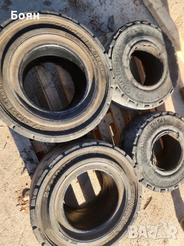 бандажни гуми да мотокар , снимка 6 - Индустриална техника - 51827644
