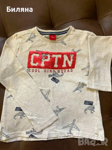 Детска блуза с дълъг ръкав s.Oliver 116-122 см, снимка 1