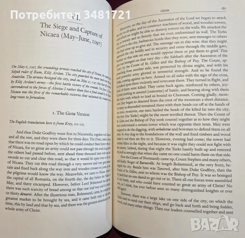 The First Crusade. The Chronicle of Fulcher of Chartres & and Other Source Materials, снимка 8 - История, политика и общество - 55817656