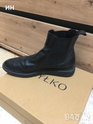 Боти от естествена кожа, снимка 7 - Дамски боти - 41471523