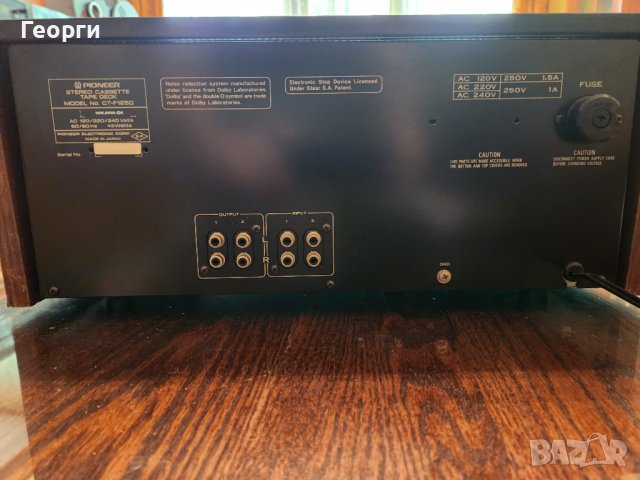 Pioneer Cassette Deck CT-F1250 , снимка 7 - Декове - 40998178