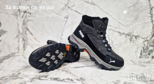 Puma Мъжки Зимни Кубинки С Топла Дебела Вата Пума - Налични Различни Цветове Код P1707, снимка 14 - Мъжки боти - 52969886