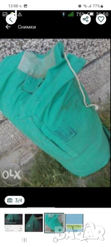 палатка брезент , снимка 3 - Палатки - 51700055