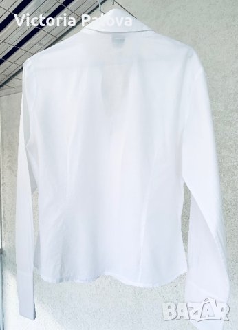 Красива бяла риза/блуза WE Холандия, снимка 8 - Ризи - 41379962