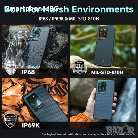 Oukitel WP50 5G 16GB RAM 256GB ROM с IP68 защита, снимка 7 - Други - 53795452