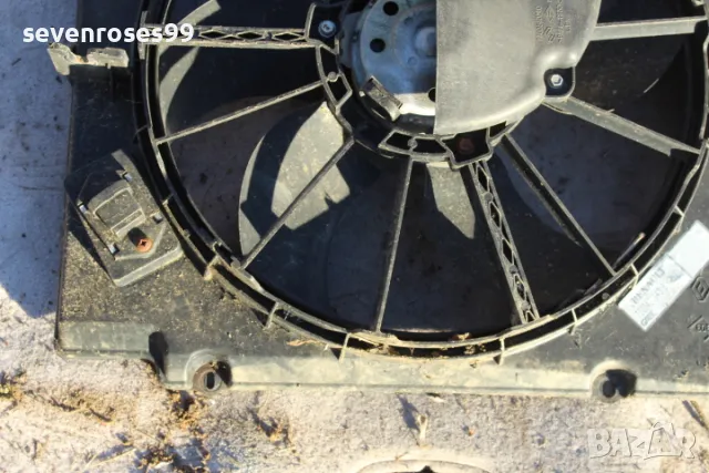 Перка охлаждане радиатор Рено Меган Сценик 1997 1.6i Renault Megane Scenic 7700421148, снимка 3 - Части - 48590030