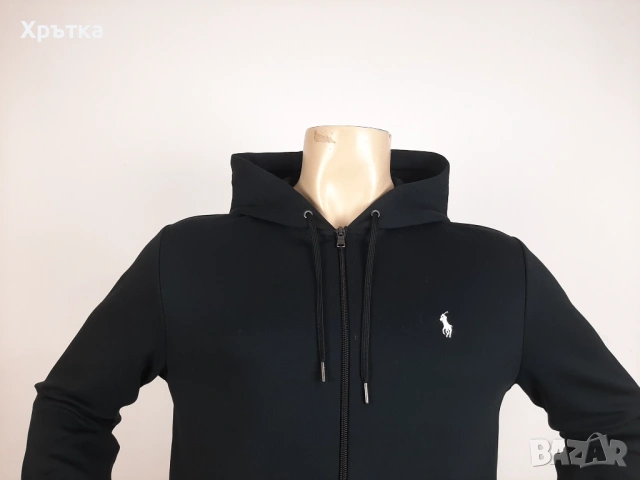 Polo Ralph Lauren Double-Knit - Оригинално мъжко горнище размер S, снимка 6 - Спортни дрехи, екипи - 53464314