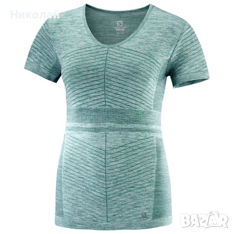 Salomon Elevate MoveOn SS Tee W тениска, снимка 11 - Тениски - 41829863