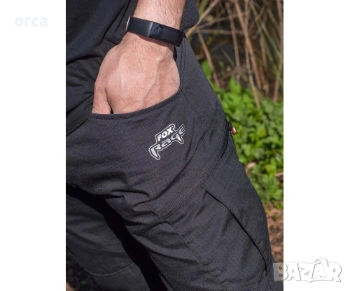 Панталон Fox Rage Combat Trousers Rip Stop за спинингов риболов черен, снимка 13 - Екипировка - 53705983