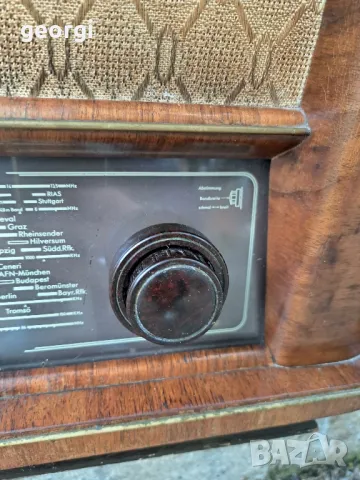 лампово радио Nord Mende Bremen, снимка 7 - Радиокасетофони, транзистори - 50234696