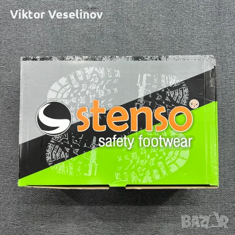 Нови STENSO Мъжки Работни Обувки Размер 43 Черни , снимка 3 - Мъжки боти - 56215519