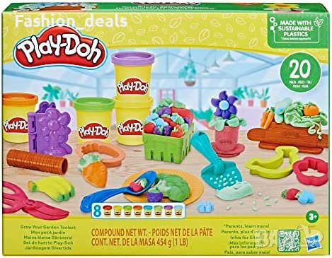 Детски комплект Play-Doh градина цветя пластелин играчка игра дете , снимка 2 - Други - 40124519