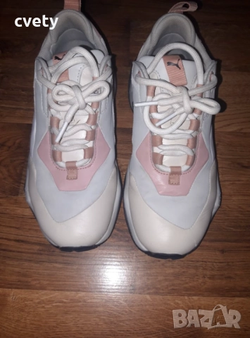 Естествена кожа Puma 37/38 номер , снимка 2 - Детски маратонки - 51761660