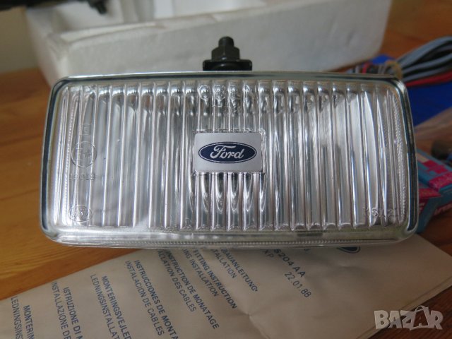 FORD Original Halogen-Ретро автомобилни фарове за мъгла  -оригинални за  FORD, 1988год, снимка 6 - Аксесоари и консумативи - 39484331