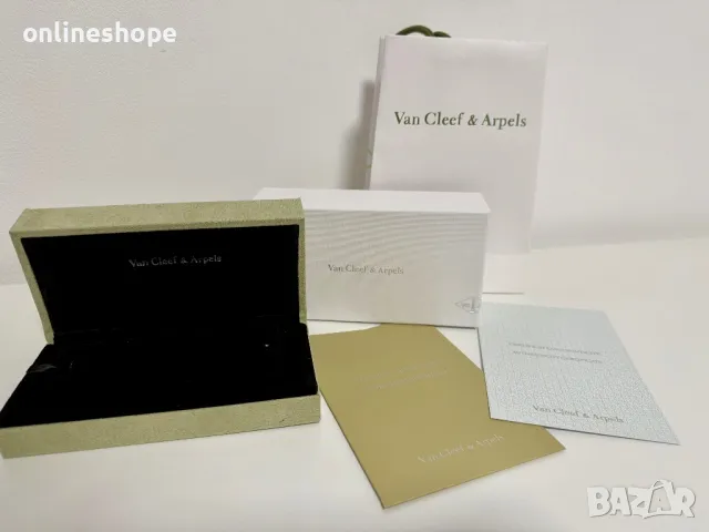 Van cleef & Arpels - Оригинална кутия , сертификат , документи , снимка 6 - Бижутерийни комплекти - 50193169
