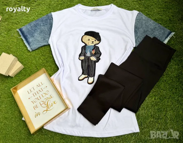 Дамски памучни комплекти Различни дизайни , снимка 15 - Комплекти - 49753057