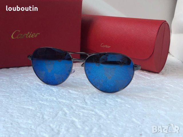 Cartier 2021 слънчеви очила дамски мъжки унисекс, снимка 9 - Слънчеви и диоптрични очила - 34379835