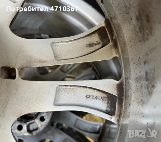 Оригинални джанти за Ауди 20ки, 5х112 8.5J ET33, с гуми 255/45, снимка 7 - Гуми и джанти - 53750214