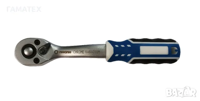 1/4" Dr. Тресчотка усилена извита - 72 зъба, A0003, снимка 2 - Други инструменти - 49739184