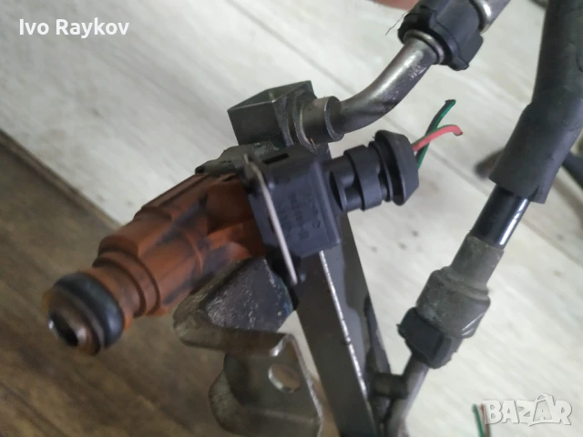 Бензинова реика и инжектори за SAAB 93 , saab 95 , 962069 ,BOSCH 0280156023 , снимка 4 - Части - 51232265