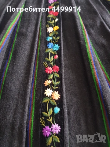 Стар вълнен бръчник,пищимал за носия, снимка 7 - Антикварни и старинни предмети - 52535141