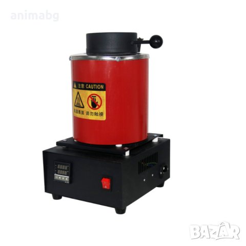 ANIMABG Пещ за топене на метал с екран с LED дисплей, Инструмент за производство на бижута