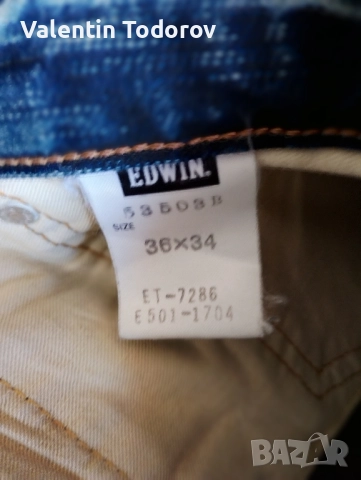 Edwin Japan дънки , снимка 7 - Дънки - 52075704