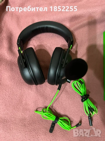 razer blackshark v2 x, снимка 4 - Клавиатури и мишки - 52221977