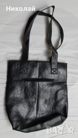 Черна дамска чанта, снимка 2 - Чанти - 52589607