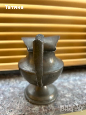 Сосиера от калай , каничка за мляко или сос вместимост 110мл, снимка 2 - Прибори за хранене, готвене и сервиране - 50748004