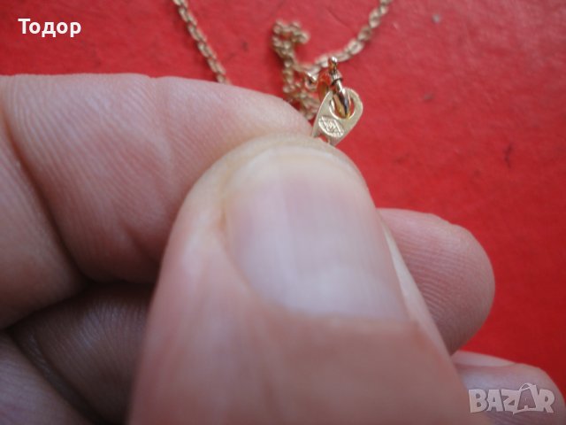 Страхотна американска позлатена верижка NS, снимка 7 - Колиета, медальони, синджири - 40428306