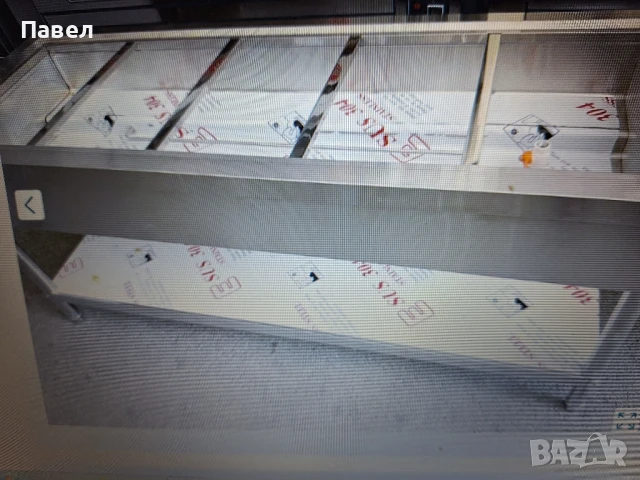 Бен Мари Топла витрина с водна баня, с крака и долен плот-чисто нова, снимка 11 - Витрини - 50933513