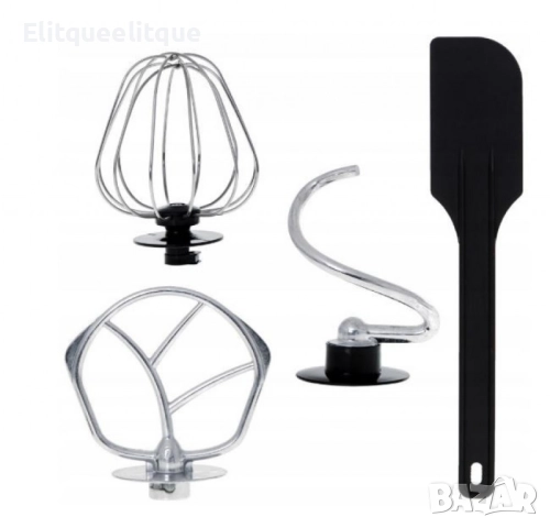 Планетарен миксер Voltz V51115F – мощност 1600W и 5L купа от инокс за перфектно тесто и кремове, снимка 3 - Други - 52201305