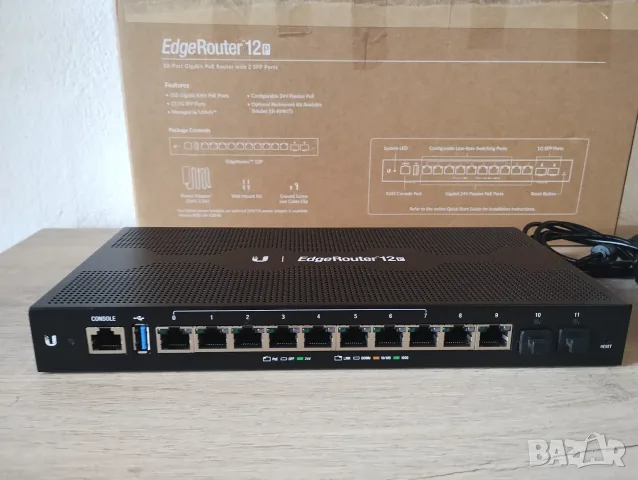 Ubiqiti EdgeRouter 12p ER-12P рутер, снимка 4 - Рутери - 56167819