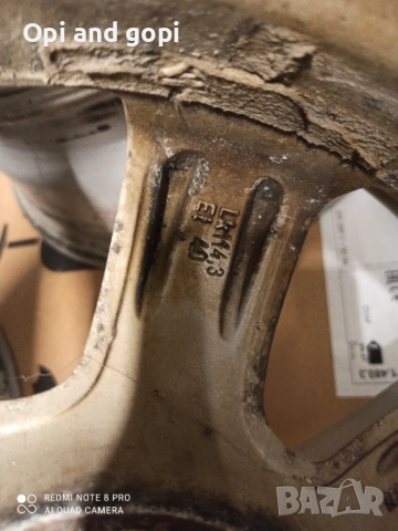 Алуминиеви джанти BORBET KBA45850, снимка 2 - Гуми и джанти - 53833736