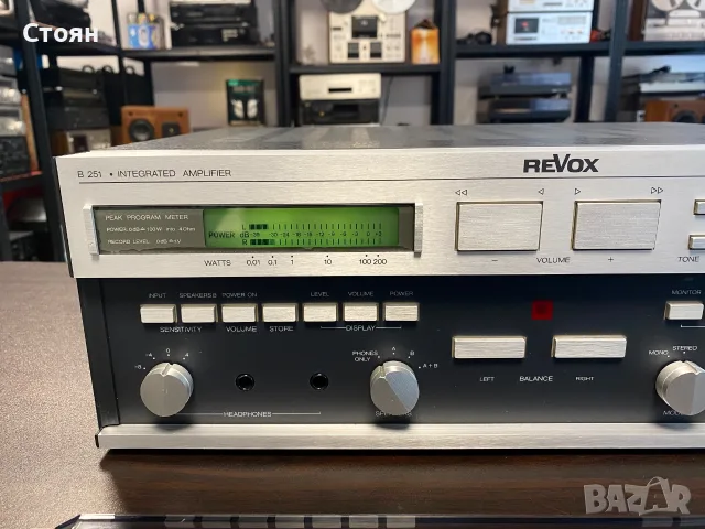 Vintage Hi-End усилвател Revox, снимка 3 - Ресийвъри, усилватели, смесителни пултове - 56131694