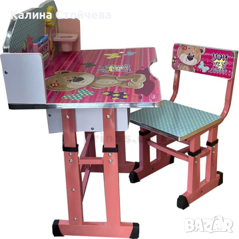 Ученически чин и стол, снимка 4 - Мебели за детската стая - 44699881