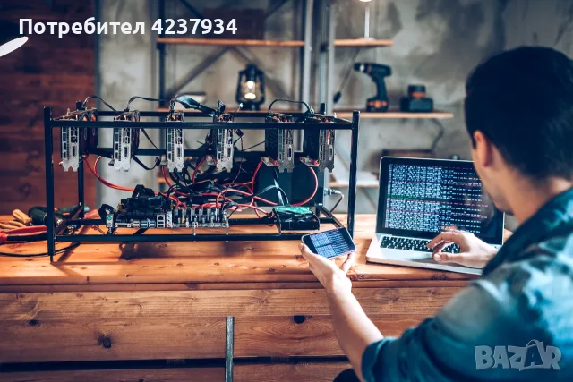 mining rig Настройка асемблиране и поддръжка.