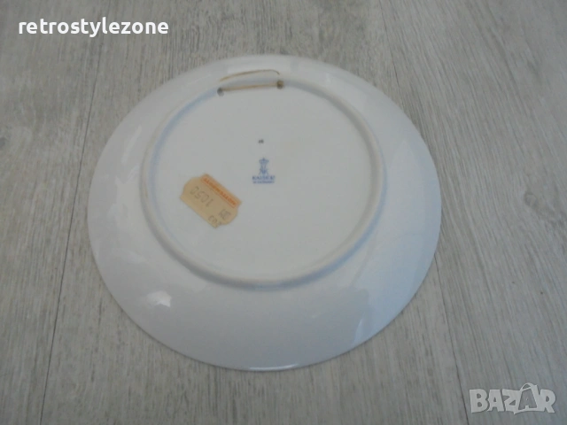 № 8531 Винтидж порцеланово пано с елен – Kaiser Germany , снимка 4 - Други ценни предмети - 53866660