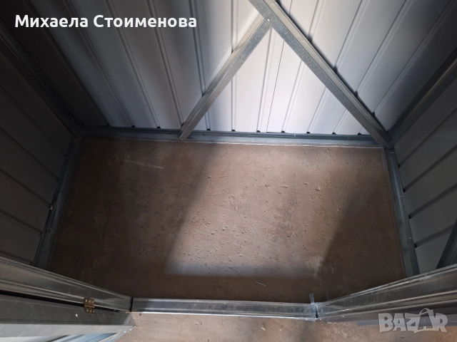 Градинска къща от подцинкована ламарина, снимка 4 - Градински мебели, декорация  - 52527131