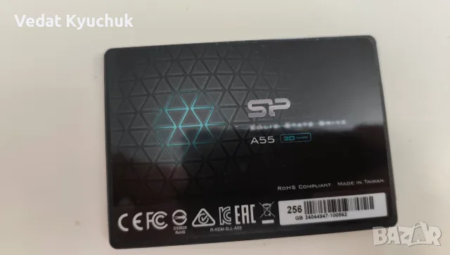 SSD диск Silicon Power A55, 256GB, 3D NAND, 2.5", SATA III
